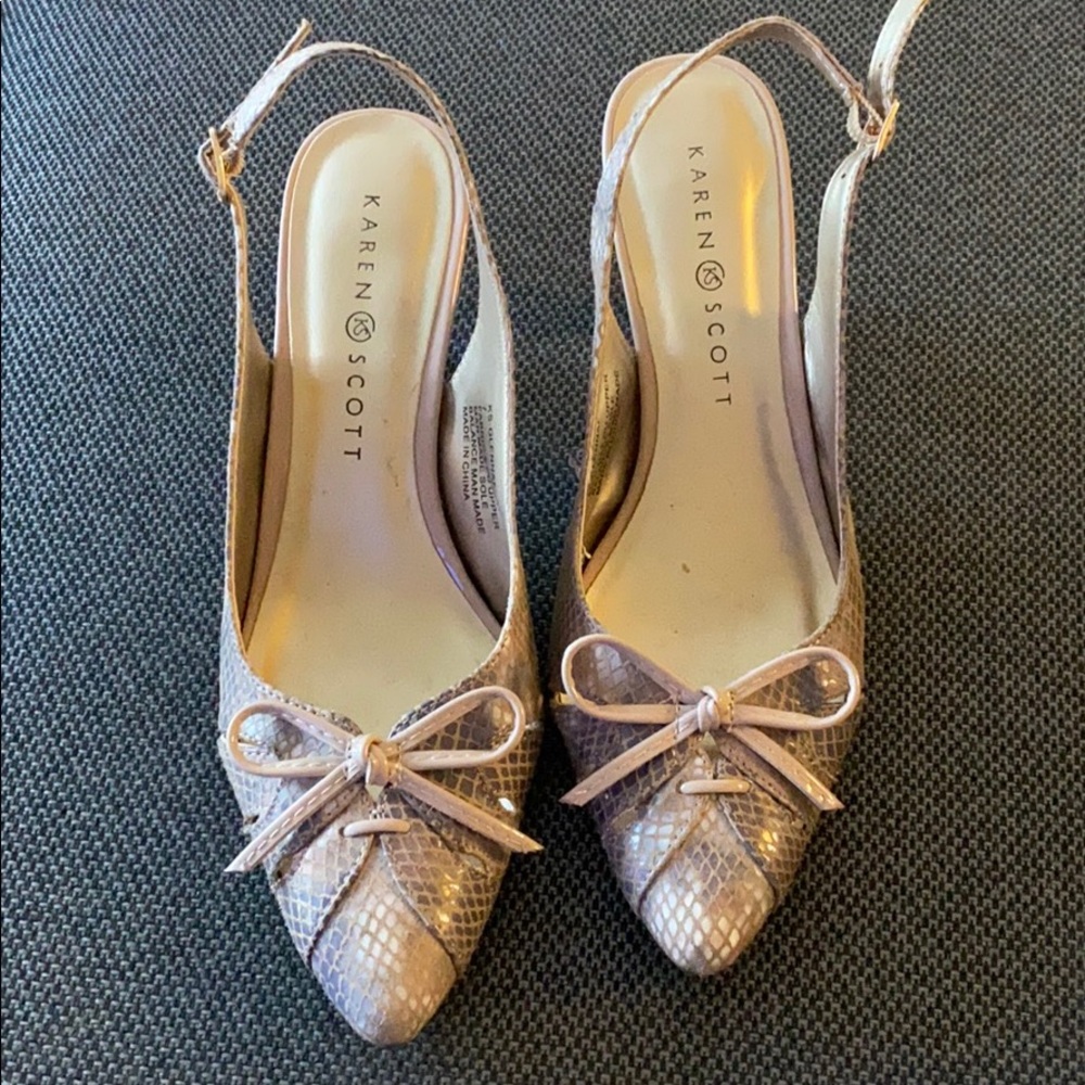 Karen Scott kitten heels